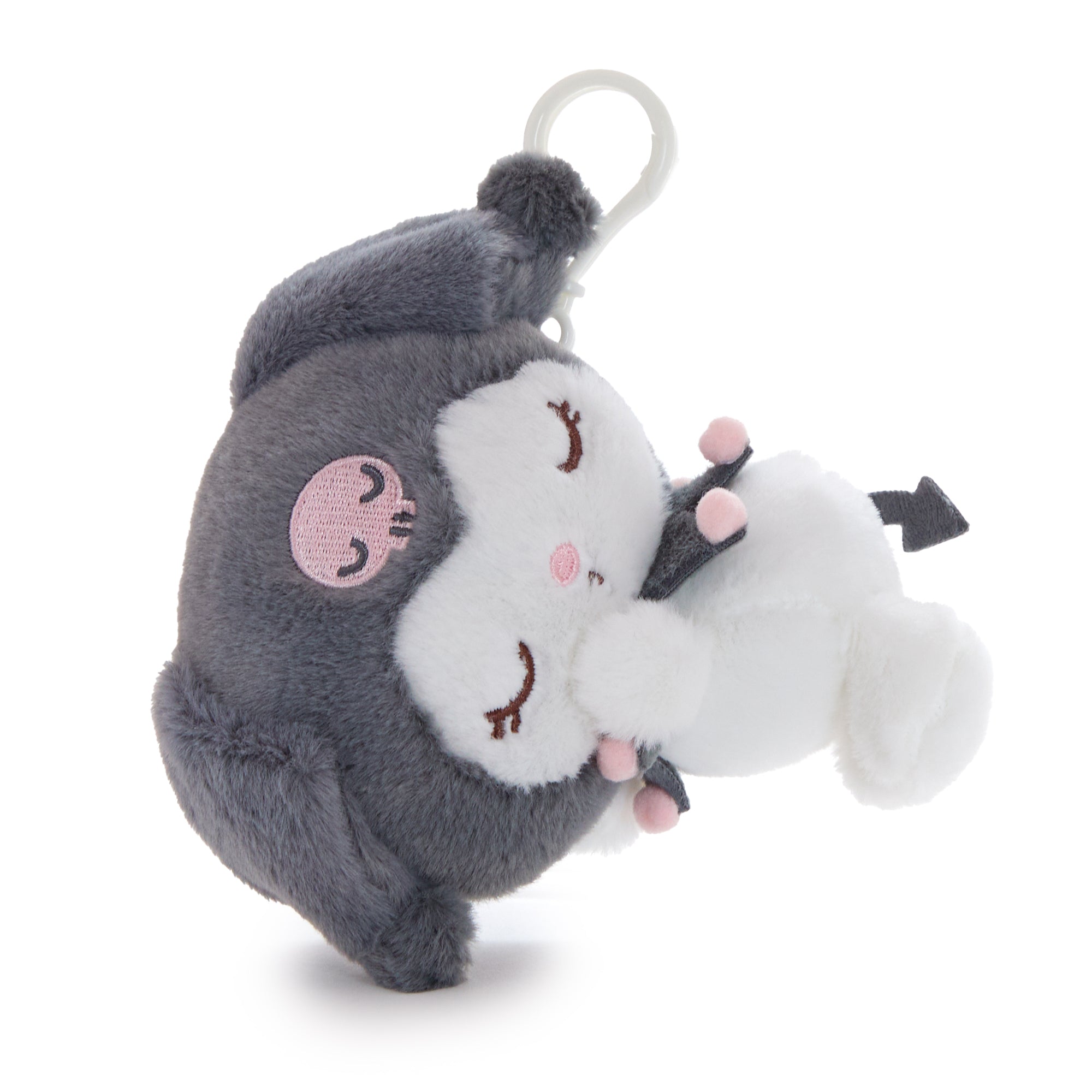 Kuromi Napping Mascot Clip (Many Moods Series) Accessory NAKAJIMA CORPORATION   