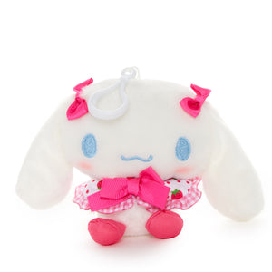 Cinnamoroll Mascot Clip (Strawberry Fields Series) Plush NAKAJIMA CORPORATION