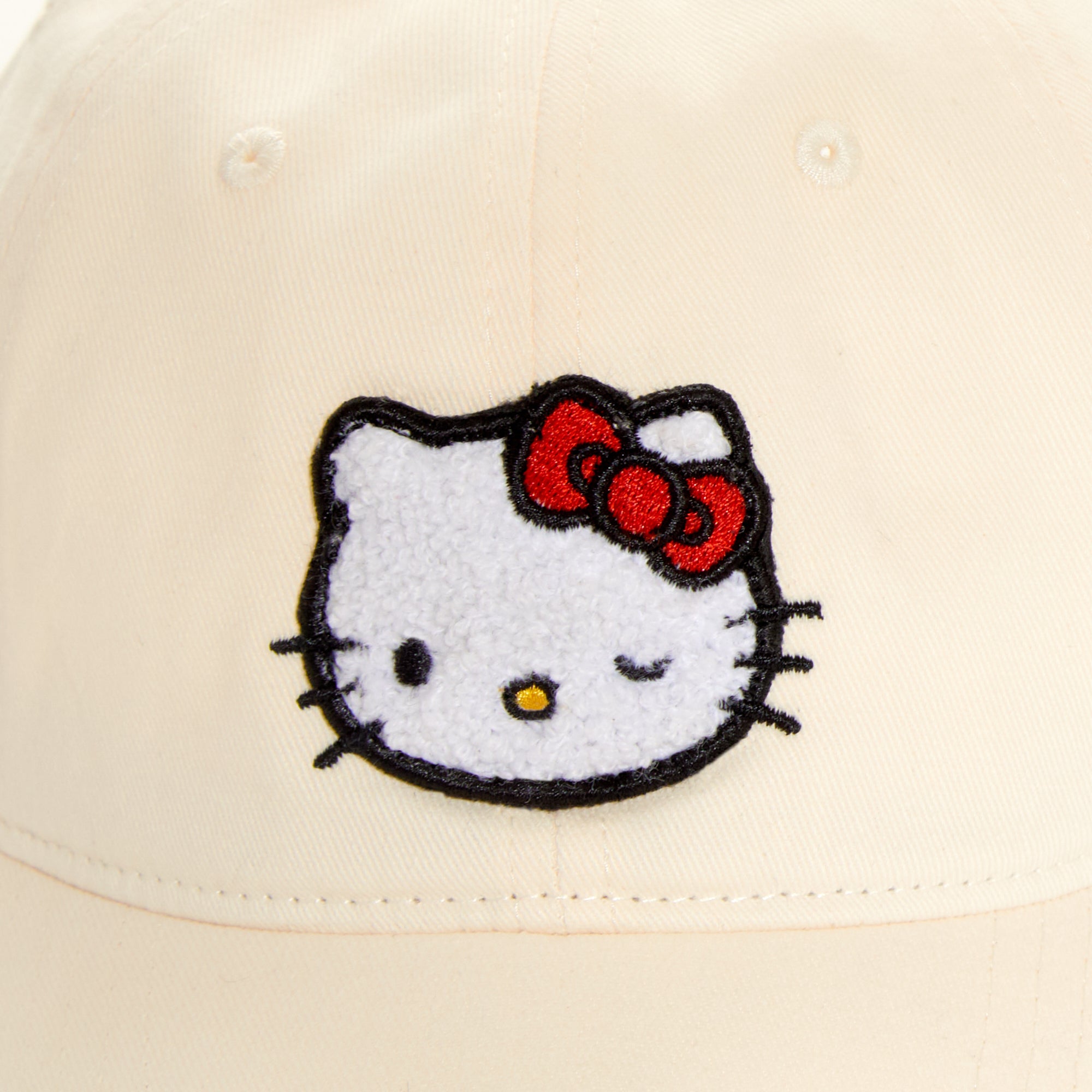 Hello Kitty Chenille Patch Cap Accessory Concept 1   