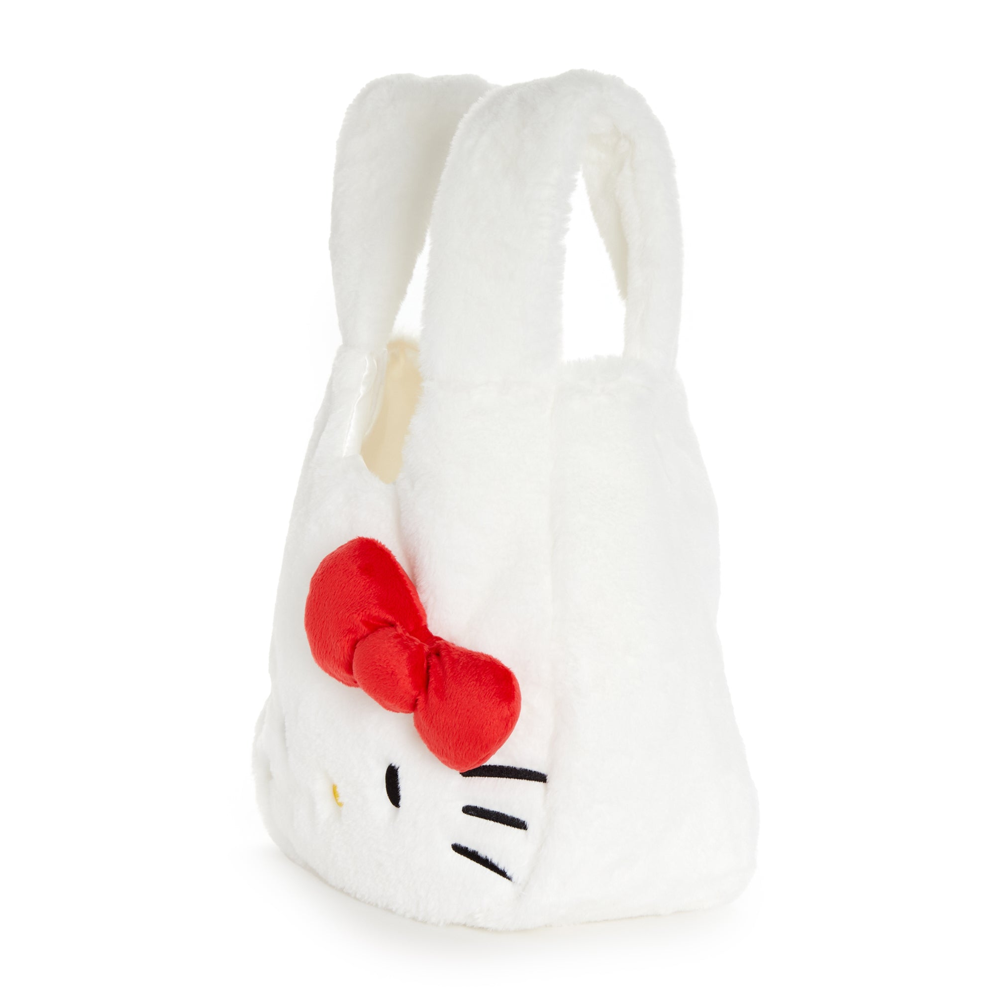 Hello Kitty Classic Plush Tote Bag Bags HUNET GLOBAL CREATIONS INC   