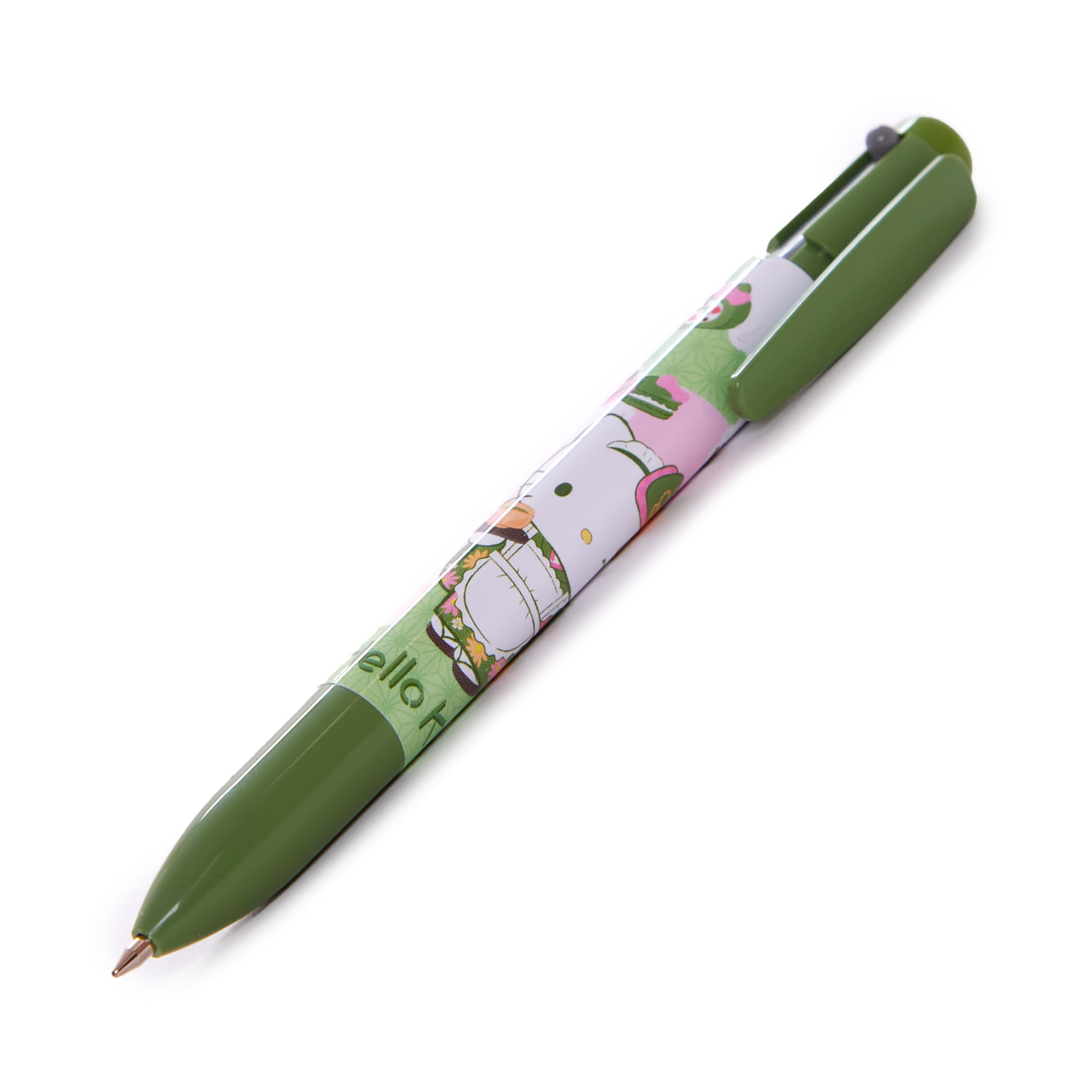 Hello Kitty 2-Way Pen and Pencil Duo (Matcha Sweets Series) Stationery NAKAJIMA CORPORATION   