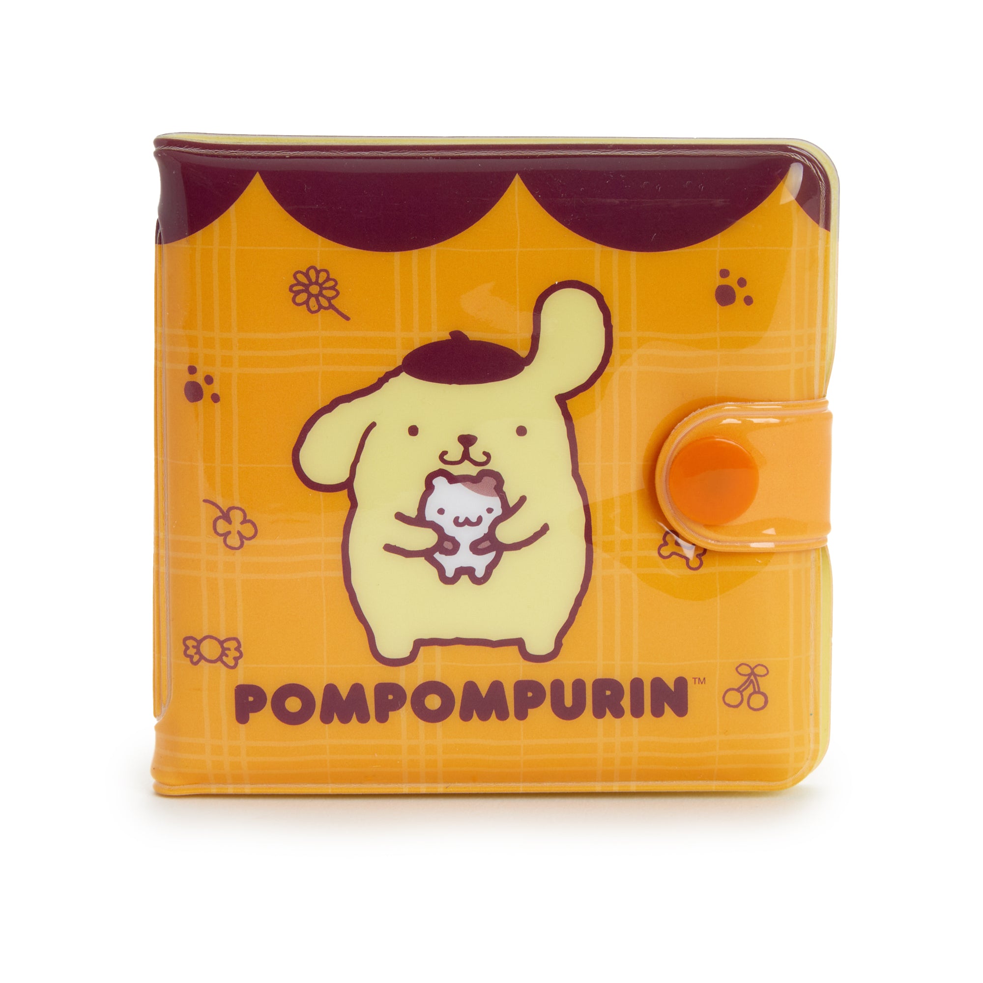 Pompompurin Vinyl Snap Wallet Bags HUNET GLOBAL CREATIONS INC   