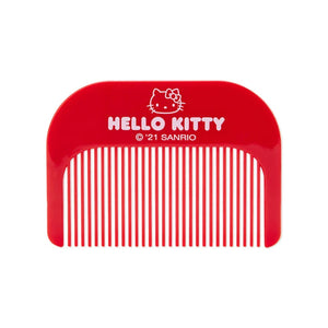 Hello Kitty 2-Piece Mirror and Comb Set Accessory Japan Original   