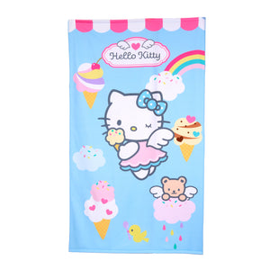 Hello Kitty Beach Towel (Ice Cream Dream Series) Home Goods NAKAJIMA CORPORATION   