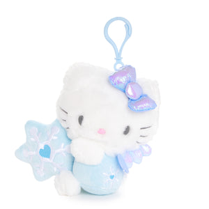 Hello Kitty Plush Mascot Clip (Snow Angel Series) Plush NAKAJIMA CORPORATION