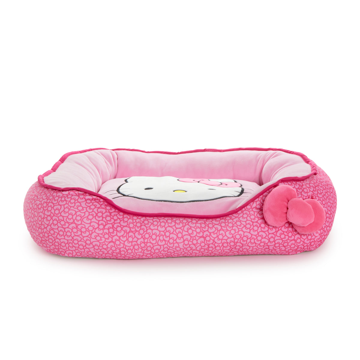 Hello Kitty Pink Pet Bolster Bed (Small) Home Goods Jazwares LLC   