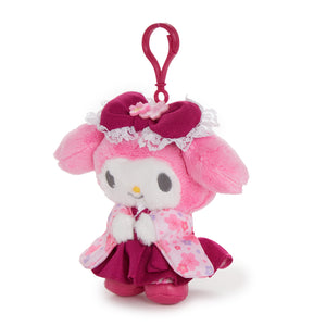My Melody Plush Mascot Clip (Hakama Series) Accessory NAKAJIMA CORPORATION