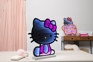 Hello Kitty 16" Sitting Decorative Ekkolight Infinity Light Home Goods Melrose