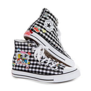 Converse x Hello Kitty And Friends Chuck Taylor All Star Picnic Hi-Top Sneaker (Adult - Black) Shoes CONVERSE