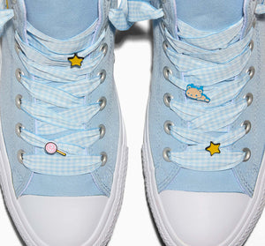 Converse x Cinnamoroll Chuck Taylor All Star Hi-Top Sneaker (Adult - Light Blue) Shoes CONVERSE