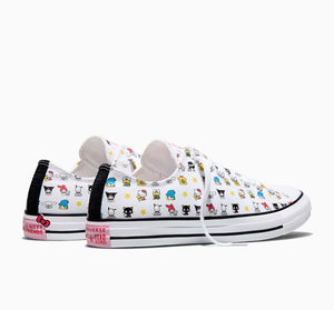 Converse x Hello Kitty and Friends Chuck 70 Ox BFFS Sneaker (Adult - White) Shoes CONVERSE