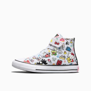 Converse x Hello Kitty and Friends Chuck Taylor All Star Easy-On Stickers Sneaker (Kids - White) Shoes CONVERSE