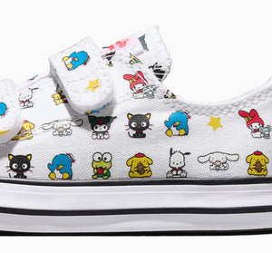 Converse x Hello Kitty and Friends Chuck Taylor All Star Two-Strap Easy-On BFFS Sneaker (Toddler) Shoes CONVERSE