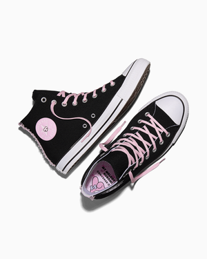 Converse x Kuromi Chuck Taylor All Star Charmed Hi-Top Sneaker (Adult - Black) Shoes CONVERSE