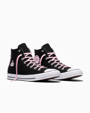 Converse x Kuromi Chuck Taylor All Star Charmed Hi-Top Sneaker (Adult - Black) Shoes CONVERSE