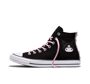 Converse x Kuromi Chuck Taylor All Star Charmed Hi-Top Sneaker (Adult - Black) Shoes CONVERSE