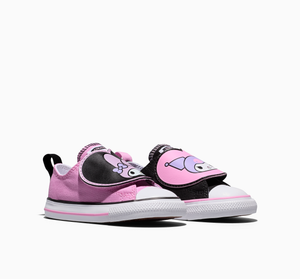 Converse x My Melody & Kuromi Chuck Taylor All Star One Strap Easy-On Sneaker (Toddler - Multi) ) Shoes CONVERSE