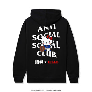 Anti Social Social Club x Hello Kitty Bills Blitz Hoodie (Black) Apparel Anti Social Social Club