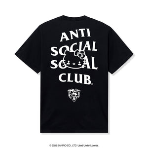 Anti Social Social Club x Hello Kitty Bears Touchdown Tee (Black) Apparel Anti Social Social Club