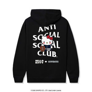 Anti Social Social Club x Hello Kitty Cowboys Blitz Hoodie (Black) Apparel Anti Social Social Club