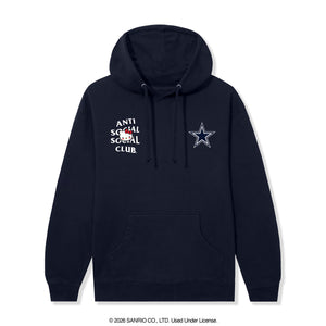 Anti Social Social Club x Hello Kitty Cowboys Blitz Hoodie (Navy) Apparel Anti Social Social Club