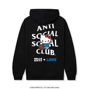 Anti Social Social Club x Hello Kitty Lions Blitz Hoodie (Black) Apparel Anti Social Social Club