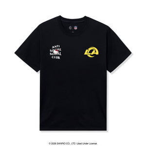 Anti Social Social Club x Hello Kitty Rams Blitz Tee (Black) Apparel Anti Social Social Club