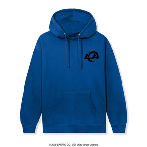 Anti Social Social Club x Hello Kitty Rams Touchdown Hoodie (Royal) Apparel Anti Social Social Club