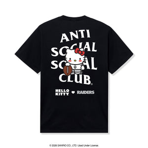 Anti Social Social Club x Hello Kitty Raiders Blitz Tee (Black) Apparel Anti Social Social Club