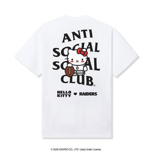 Anti Social Social Club x Hello Kitty Raiders Blitz Tee (White) Apparel Anti Social Social Club