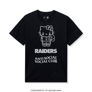 Anti Social Social Club x Hello Kitty Raiders Touchdown Tee (Black) Apparel Anti Social Social Club