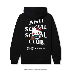 Anti Social Social Club x Hello Kitty Eagles Blitz Hoodie (Black) Apparel Anti Social Social Club