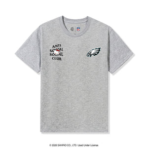 Anti Social Social Club x Hello Kitty Eagles Blitz Tee (Heather Grey) Apparel Anti Social Social Club