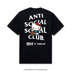 Anti Social Social Club x Hello Kitty Eagles Blitz Tee (Black) Apparel Anti Social Social Club