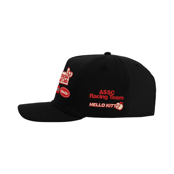 Anti Social Social Club x Hello Kitty Apex Snapback Cap (Black)