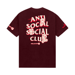 Anti Social Social Club x Hello Kitty Apex Tee (Cardinal) Apparel Anti Social Social Club
