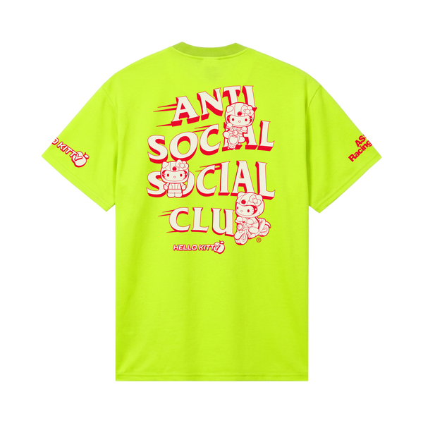 シャツ antisocialsocialclub Anti Social Social Club x Hello Kitty Apex Tee (Safety Green)