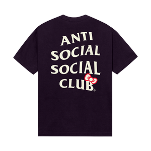 Anti Social Social Club x Hello Kitty and Friends Pit Stop Tee (Eggplant) Apparel Anti Social Social Club