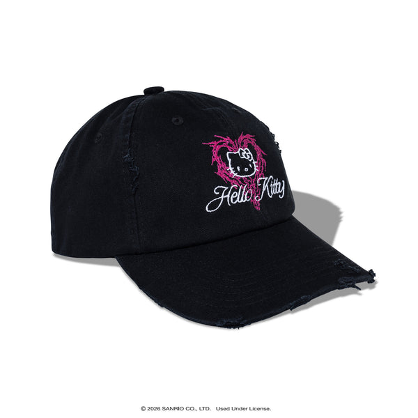 Anti Social Social Club x Hello Kitty Ethereal Dad Cap (Black)