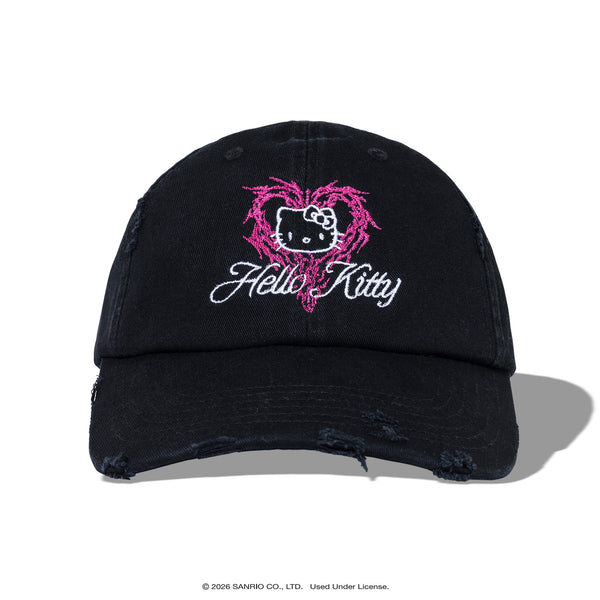 Anti Social Social Club x Hello Kitty Ethereal Dad Cap (Black)