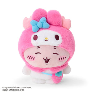 Chiikawa x Sanrio Characters My Melody 7" Plush (Furuhonya) Plush Japan Original