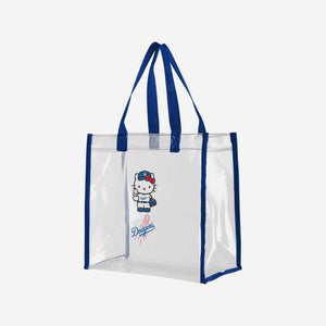Hello Kitty x Los Angeles Dodgers Clear Tote Bag Bags FOCO