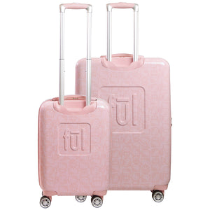 Hello Kitty x FUL Pose 2-Pc Hardshell Luggage (Pink) Travel Ful Luggage
