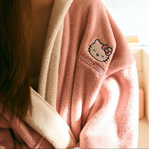 Hello Kitty x Brunch Essential Robe (Pink) Apparel Brunch Holdings Inc