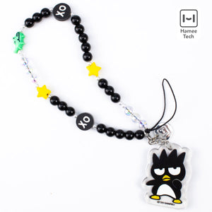 Badtz-maru Beaded Charm Mobile Phone Wrist Strap Accessory Hamee.com - Hamee US