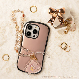 Badtz-maru Latte Bear Beaded Charm Mobile Phone Wrist Strap Accessory Hamee.com - Hamee US