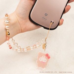 Hello Kitty Latte Bear Beaded Charm Mobile Phone Wrist Strap Accessory Hamee.com - Hamee US