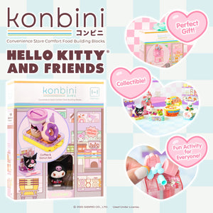 Kuromi Konbini Building Blocks Set (Coffee & Donut Set) Toys&Games Hamee.com - Hamee US