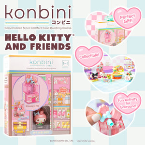 My Melody Konbini Building Blocks Set (Strawberry Milk) Toys&Games Hamee.com - Hamee US