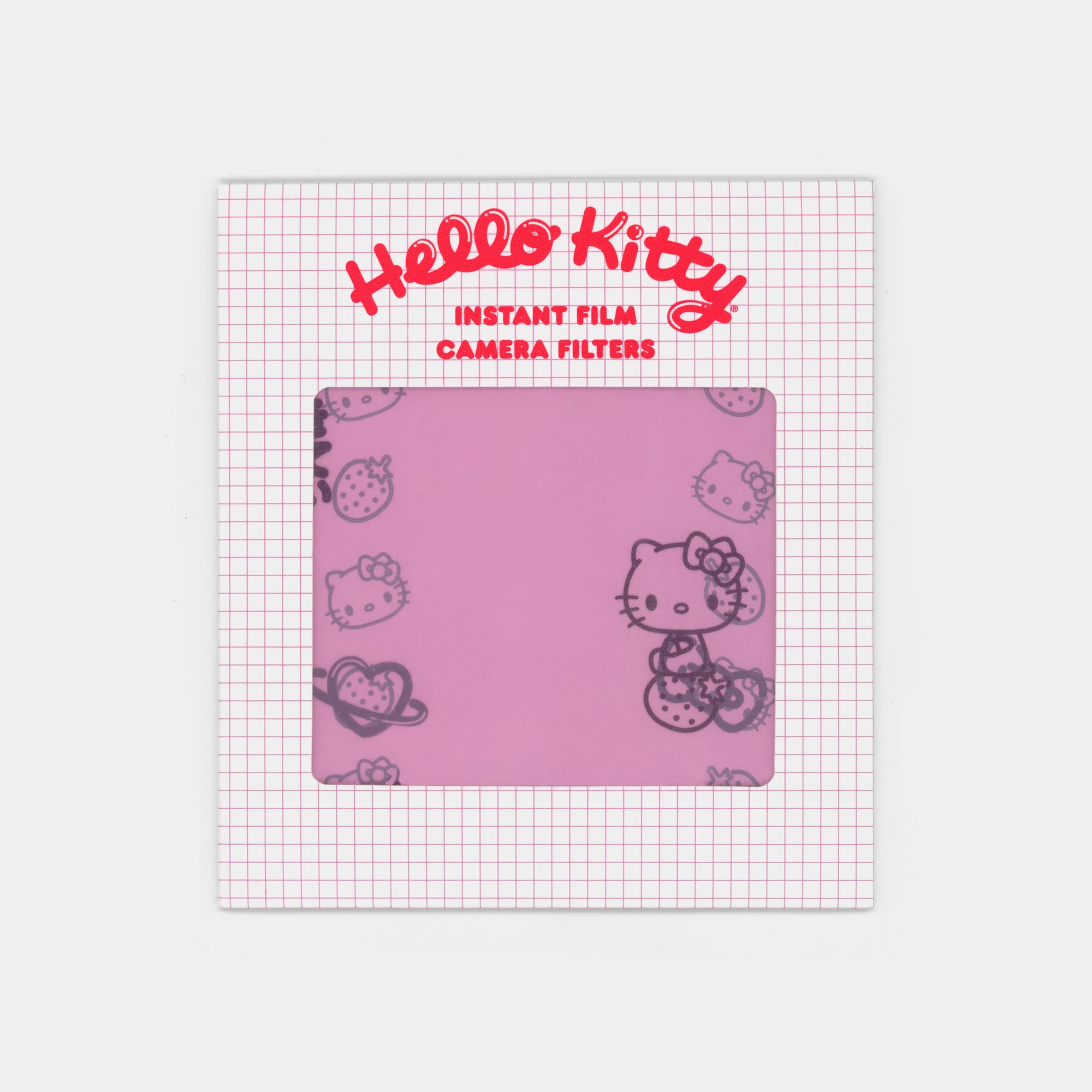 Hello Kitty Strawberry Milk Photo Filters for Instant Film Cameras (4-Pack) Accessory RETROSPEKT   